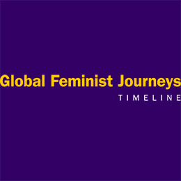 Center for Women's Global Leadership at Rutger's University: Global Feminist Journeys Logo