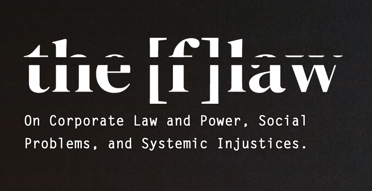 Harvard University Law School: The [F]law Logo