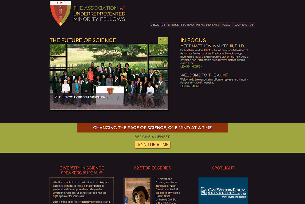 The AUMF:  Organization: Homepage