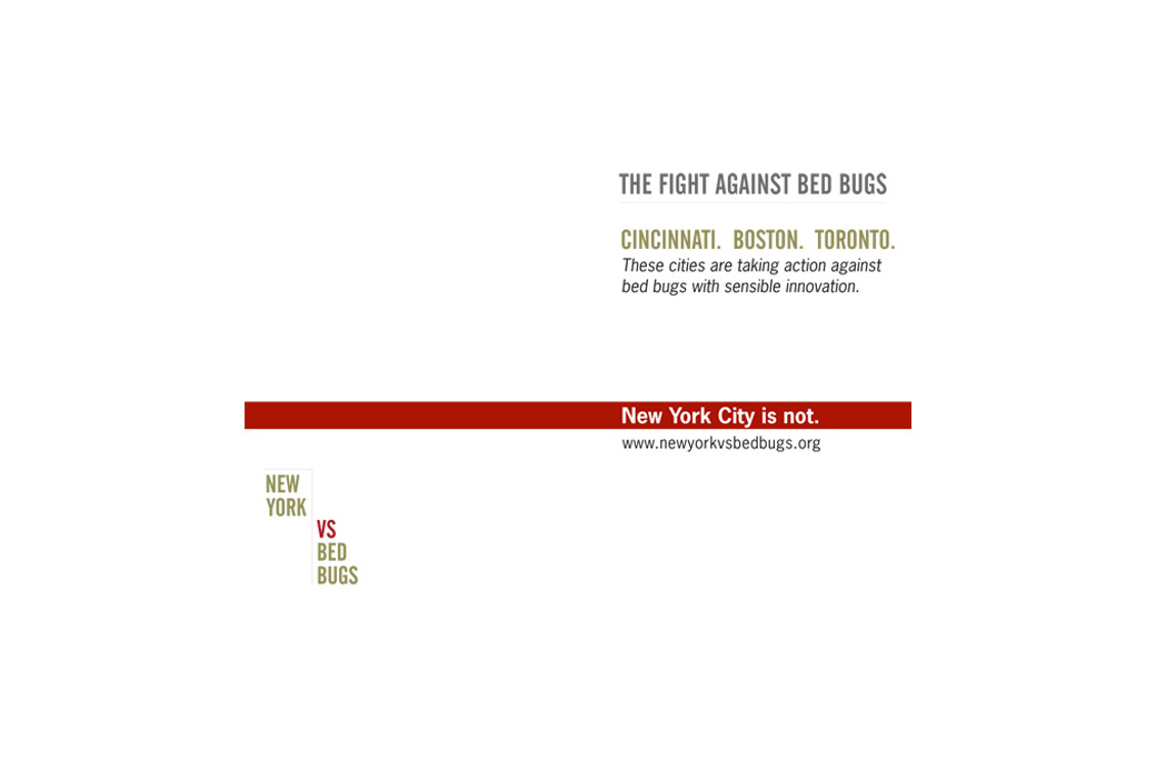 New York vs. Bedbugs: NY vs Bed Bugs