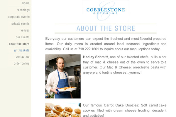 Cobblestone Foods: Cobblestone Foods Homepage