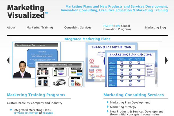 Marketing Visualized: Marketing Visualized Homepage